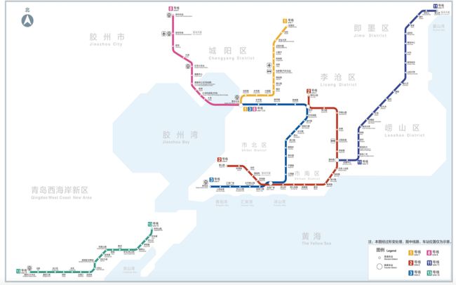 青島地鐵15號線最新線路圖，城市脈絡(luò)的新延伸